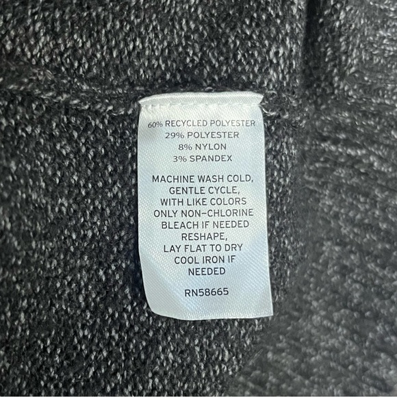 Bp. Turtleneck Sweater-Heather Charcoal-Women’s S-Casual-Winter-Classic-Simple - Picture 5 of 9